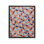 Inky Strawberries Framed Canvas Print Gallery Image 8