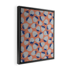 Inky Strawberries Framed Canvas Print Gallery Image 2