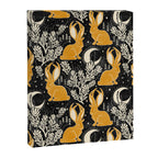 Jackalope - black & marigold  Canvas Print Gallery Image 8