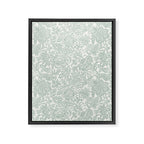 Jacobean Floral - sagebrush  Framed Canvas Print Gallery Image 8
