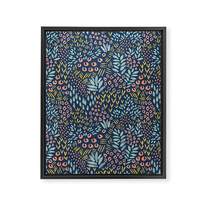 Jungle Garden Framed Canvas Print Gallery Image 1