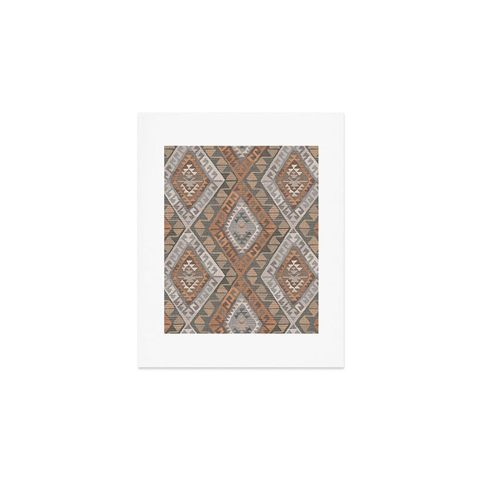 Kilim - earthy Art Print Gallery Image 1