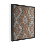 Kilim - earthy Framed Canvas Print Gallery Image 2
