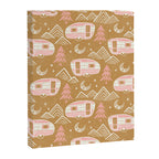 Little Camper - pink and gold Canvas Print Gallery Image 8