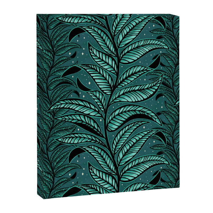 Magic Jungle Vine - green Canvas Print Gallery Image 1