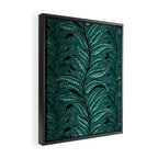 Magic Jungle Vine - green Framed Canvas Print Gallery Image 2