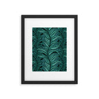 Magic Jungle Vine - green Framed Art Print Gallery Image 6