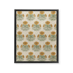 Marigold - golden yellow Framed Canvas Print Gallery Image 8