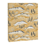 Monte Vista - marigold  Canvas Print Gallery Image 8