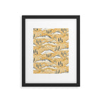 Monte Vista - marigold  Framed Art Print Gallery Image 6