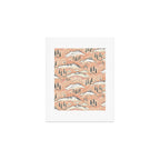 Monte Vista - peach Art Print Gallery Image 1