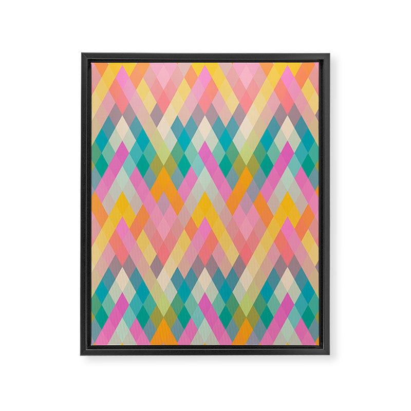 Mountain Sunrise Framed Canvas Print Gallery Image 8