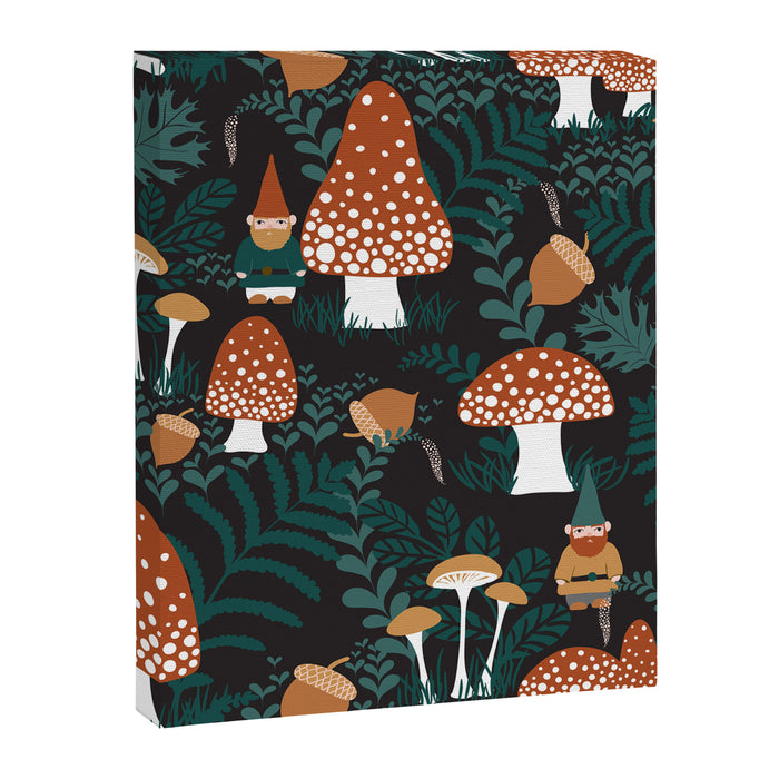 Mushroom Forest Gnomes Canvas Print Gallery Image 1
