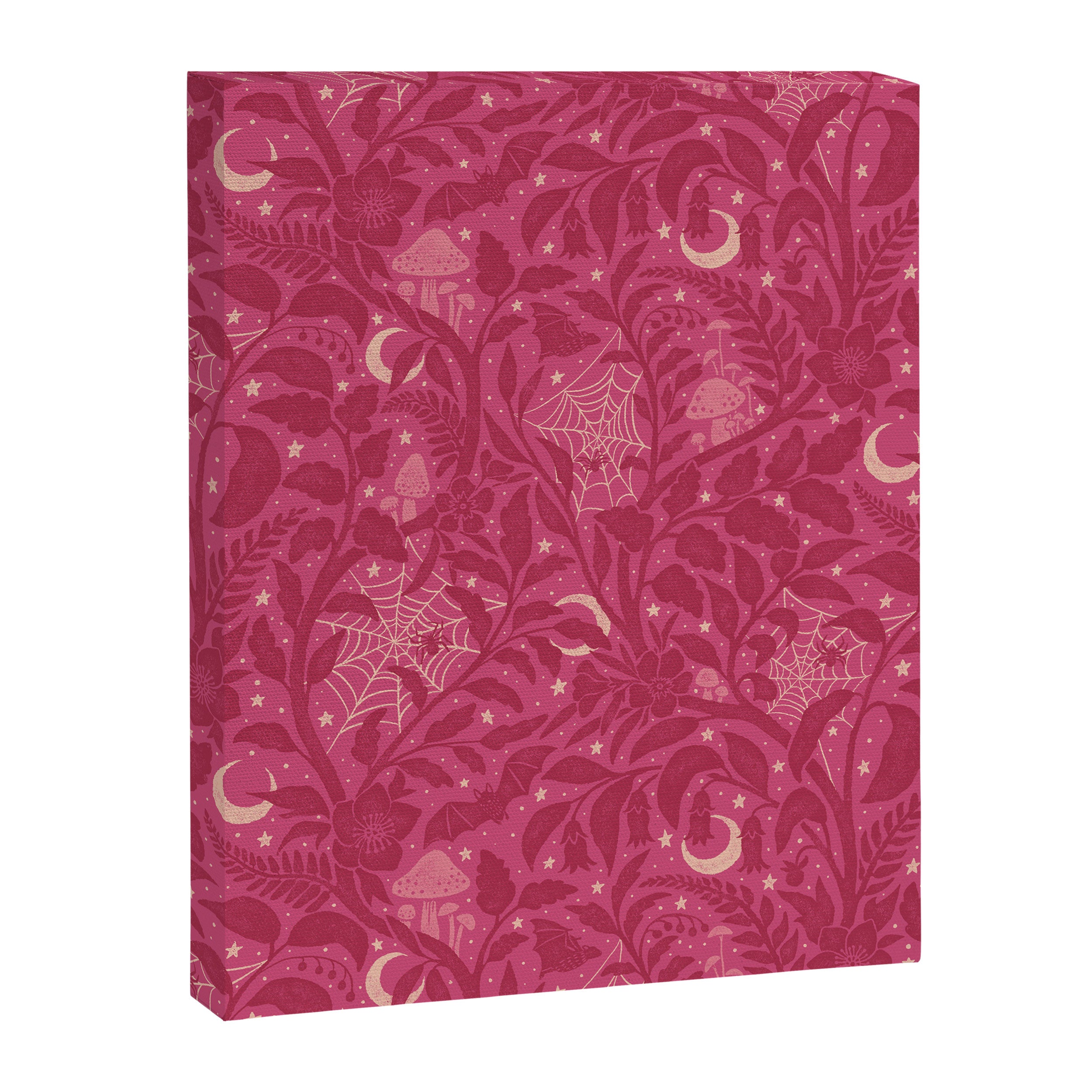 Mysterious Garden - dark pink Canvas Print Gallery Image 8