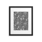 Mysterious Garden - Grayscale  Framed Art Print Gallery Image 6