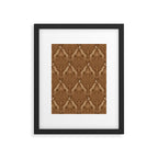 Night Cheetahs - Copper Brown Framed Art Print Gallery Image 6