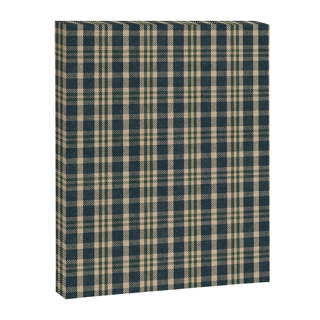 North Country Plaid - classic blue and green Canvas Print Gallery Image 8