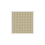 North Country Plaid - sage and light gold Art Print Gallery Image 1