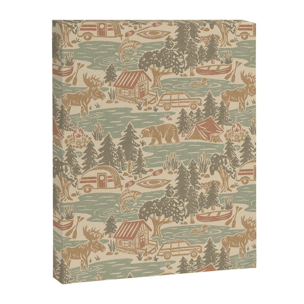 North Country Summer - soft neutrals Canvas Print Gallery Image 8