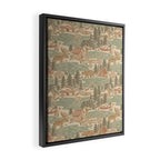 North Country Summer - soft neutrals Framed Canvas Print Gallery Image 2