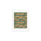 North Country Summer - spruce and gold Art Print Gallery Image 1