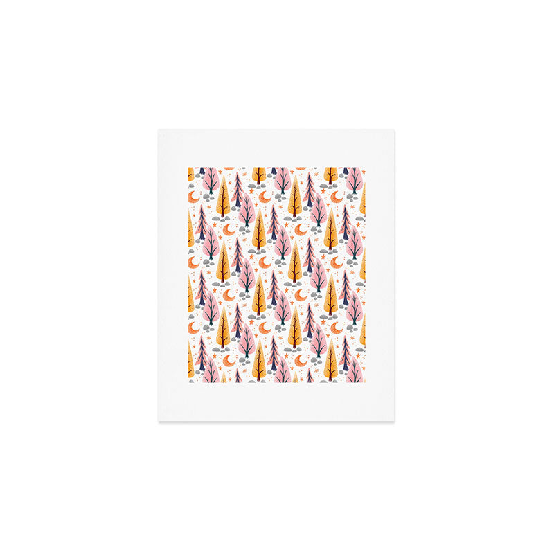October Moon Art Print Gallery Image 1
