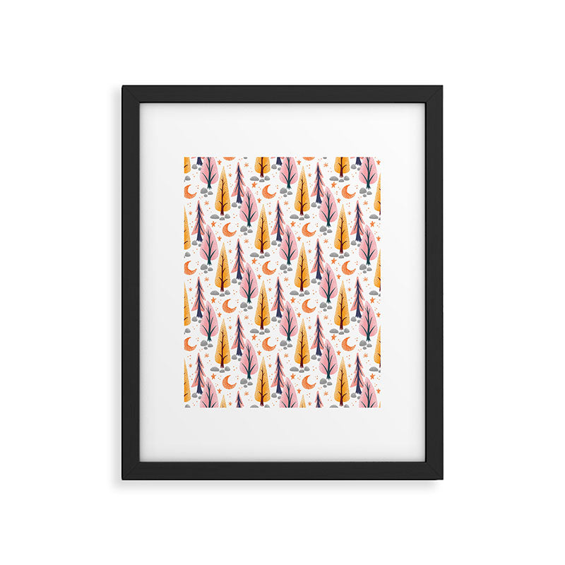 October Moon Framed Art Print Gallery Image 6