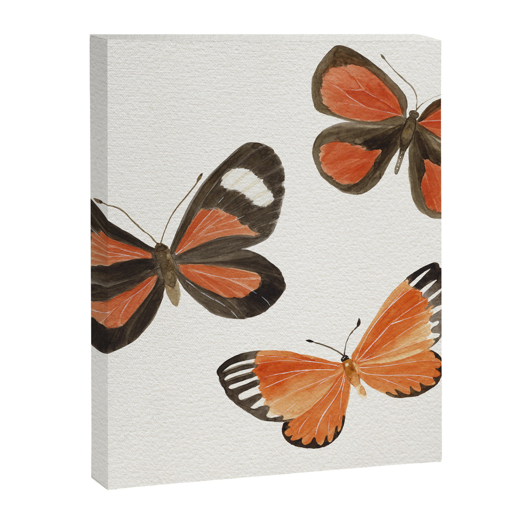Orange Butterflies Canvas Print Gallery Image 8