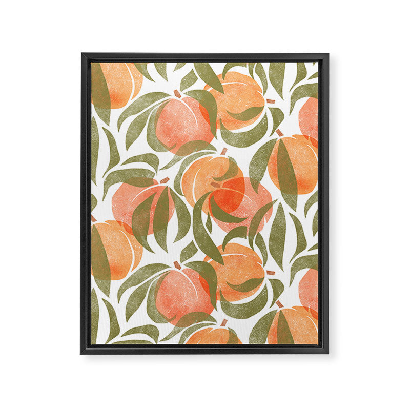 Peaches Framed Canvas Print Gallery Image 8