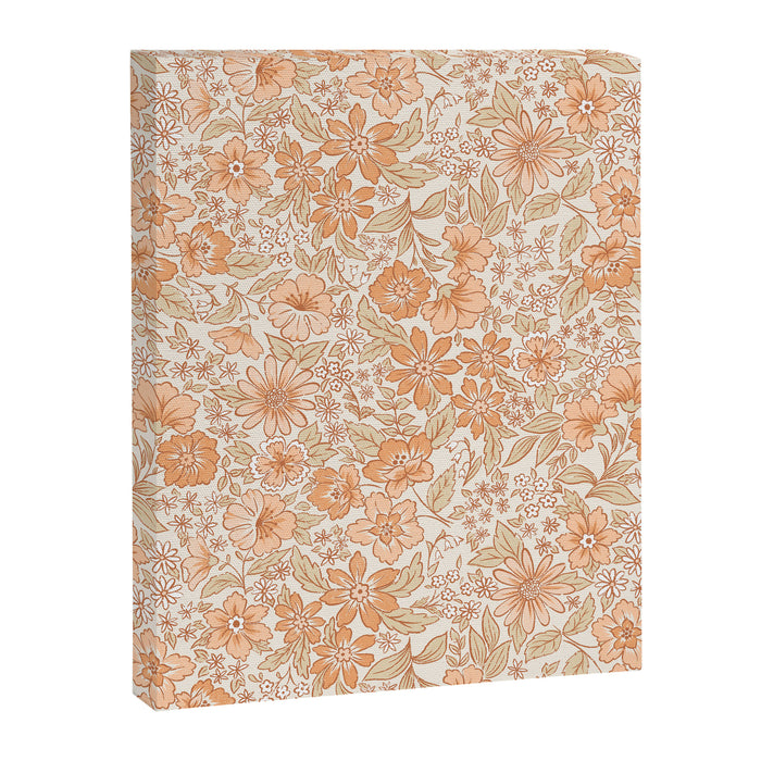 Posey - peach Canvas Print Gallery Image 1