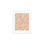 Posey - peach Art Print Gallery Image 1