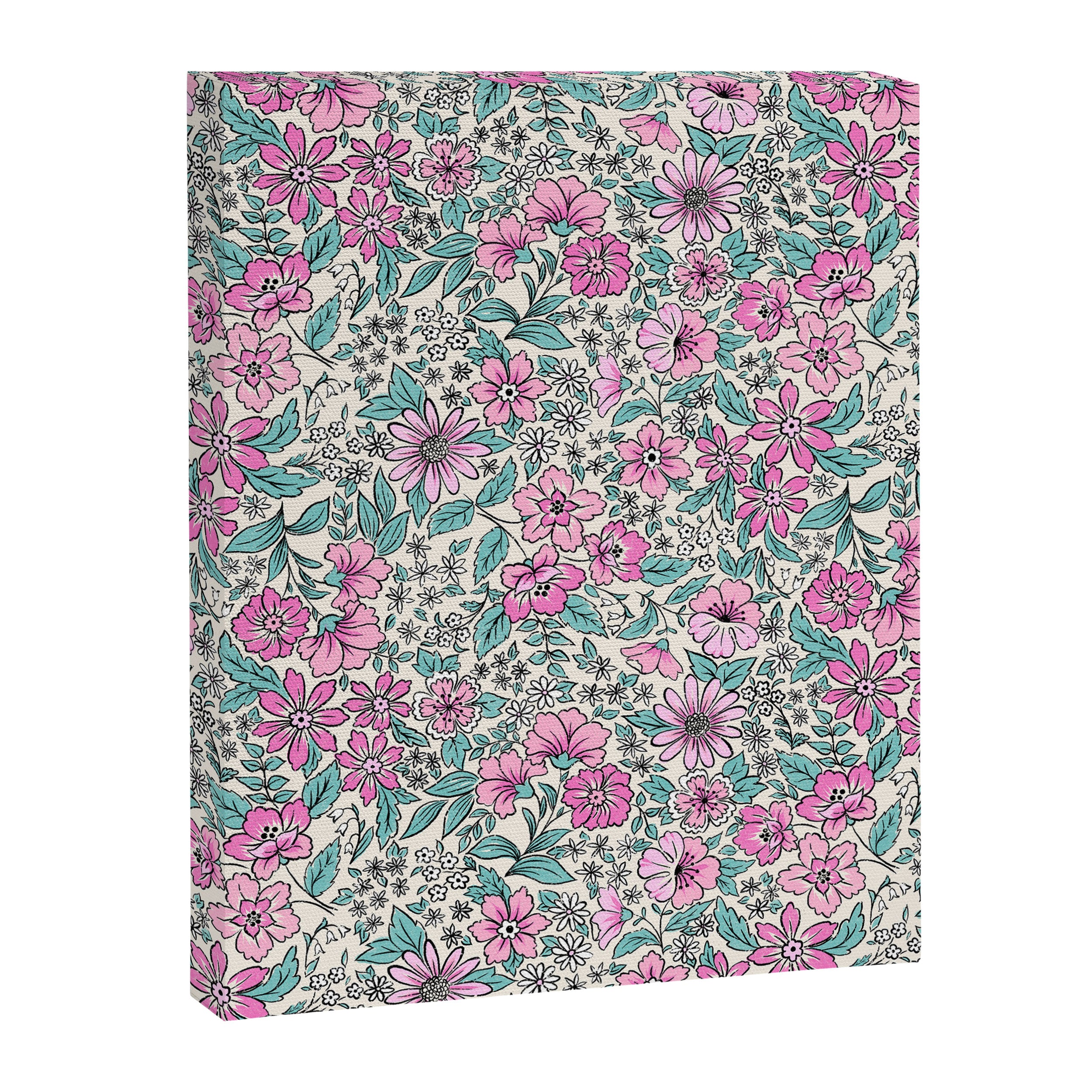 Posey - purple Canvas Print Gallery Image 8