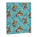 Rodeo Frogs - Aqua Canvas Print Gallery Image 8