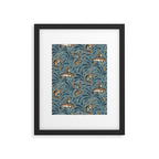 Rodeo Frogs - Blue Framed Art Print Gallery Image 6