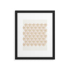 Rose Gold Watercolor Tile Framed Art Print Gallery Image 6