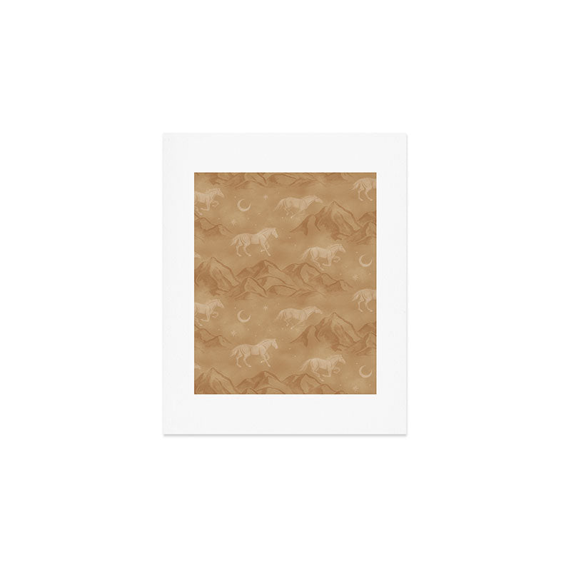 Run Wild - Caramel Art Print Gallery Image 1