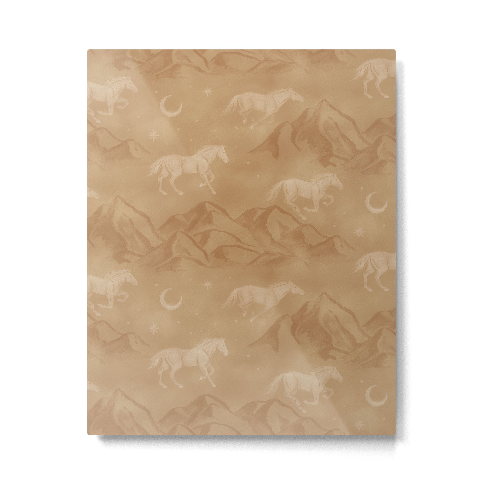 Run Wild - Caramel Metal Print Gallery Image 6