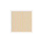 Rustic Paint Stripe - honey golden yellow and cream Art Print Gallery Image 1