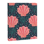 Seashell - pink and blue Canvas Print Gallery Image 8