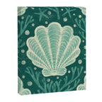 Seashell - sea green Canvas Print Gallery Image 8