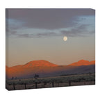 Sierra Valley Moonrise Canvas Print Gallery Image 12