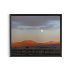 Sierra Valley Moonrise Framed Canvas Print Gallery Image 12