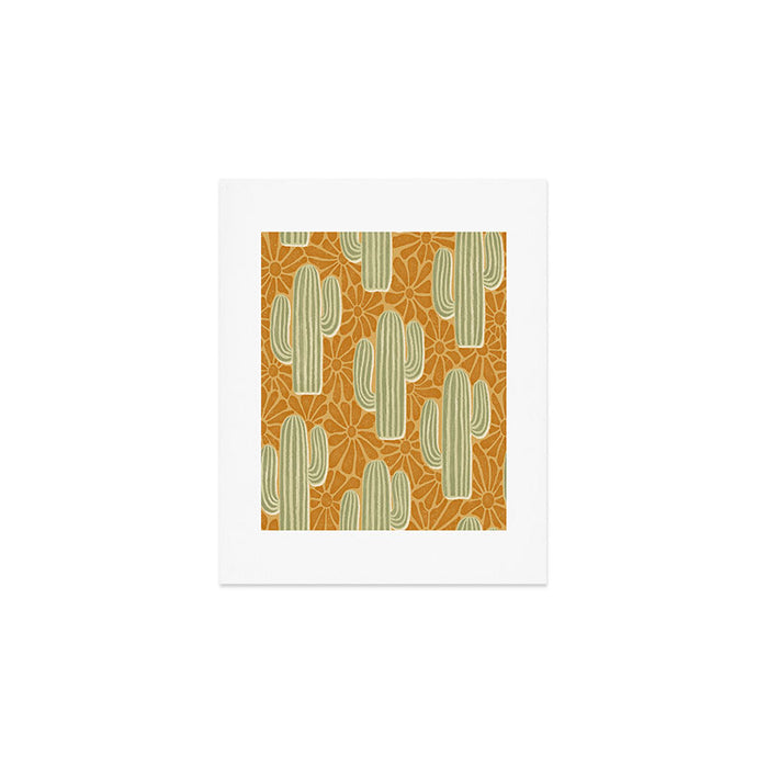 Sonora - gold and sage Art Print Gallery Image 1