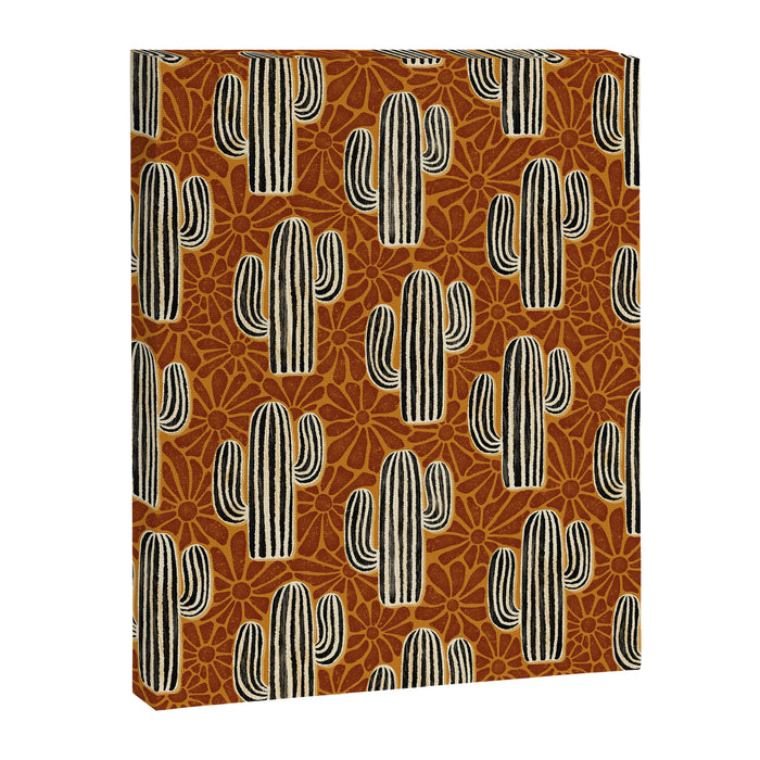 Sonora - Rust, gold, black and white Canvas Print Gallery Image 1