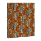 Sonora - Rust, gold, black and white Canvas Print Gallery Image 8