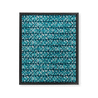 Sonoran Stripe - Oasis Framed Canvas Print Gallery Image 8