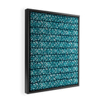 Sonoran Stripe - Oasis Framed Canvas Print Gallery Image 2