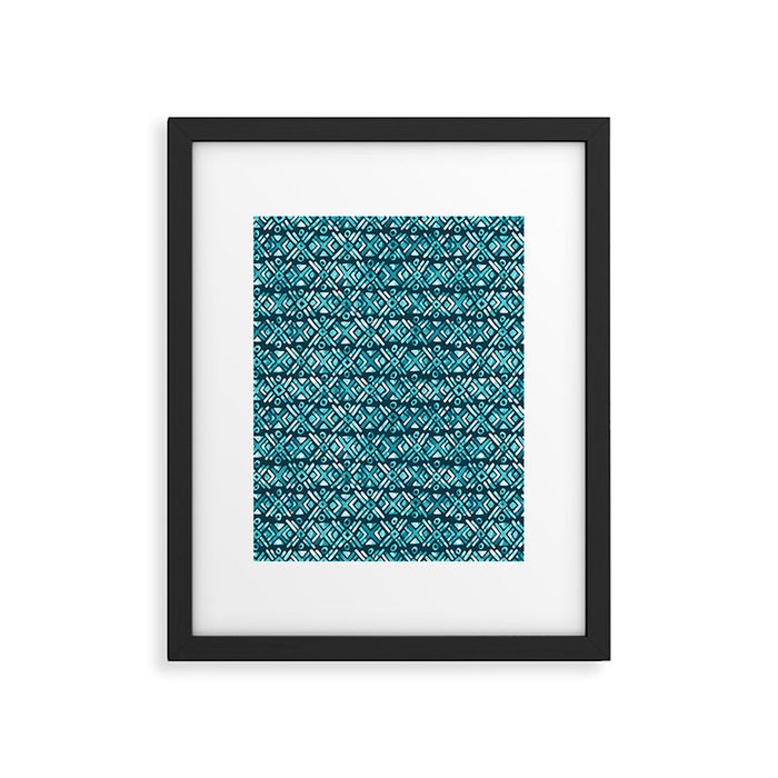 Sonoran Stripe - Oasis Framed Art Print Gallery Image 1