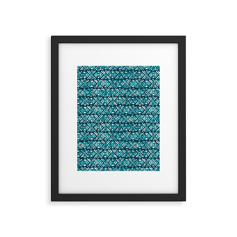 Sonoran Stripe - Oasis Framed Art Print Gallery Image 6