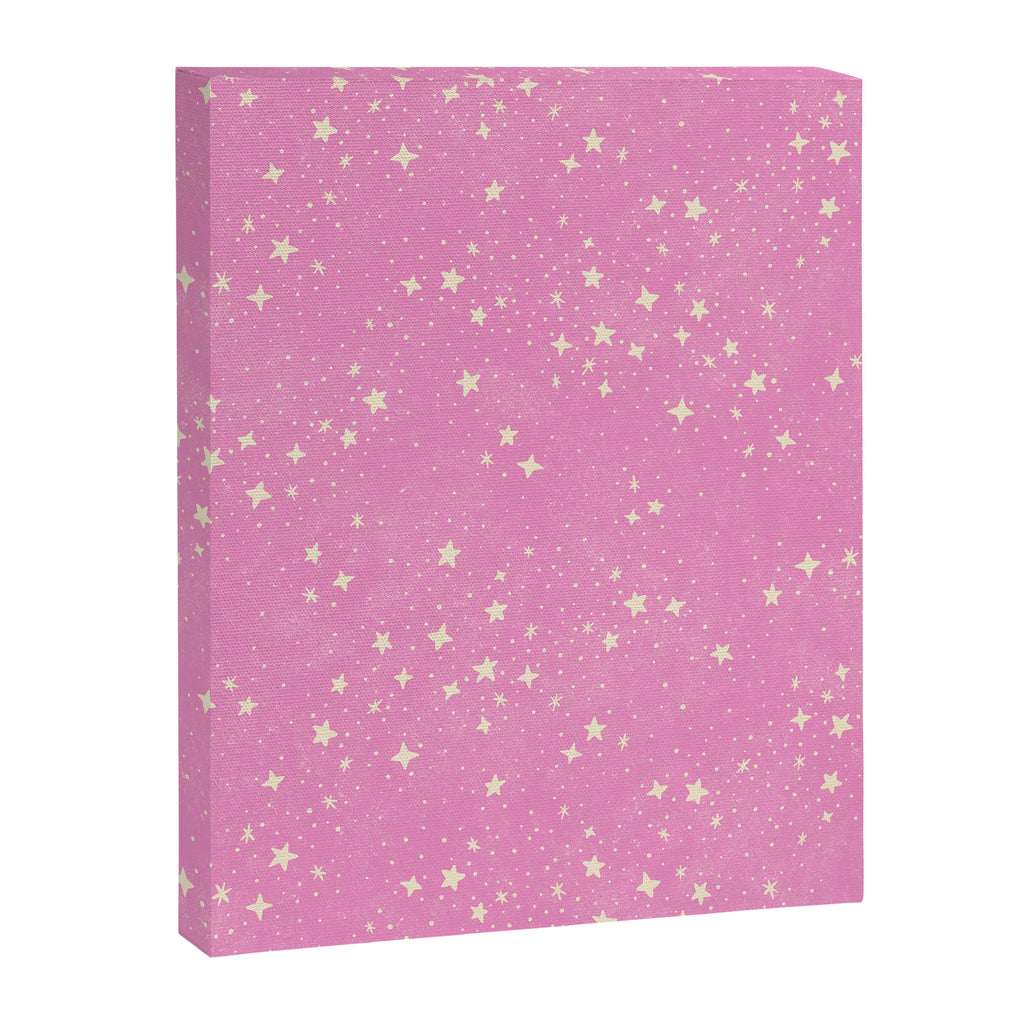 Stars - Pink Canvas Print Gallery Image 8